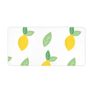 Rectangular Non-Slip Rubber Mouse Pad -  Lemo (Large)